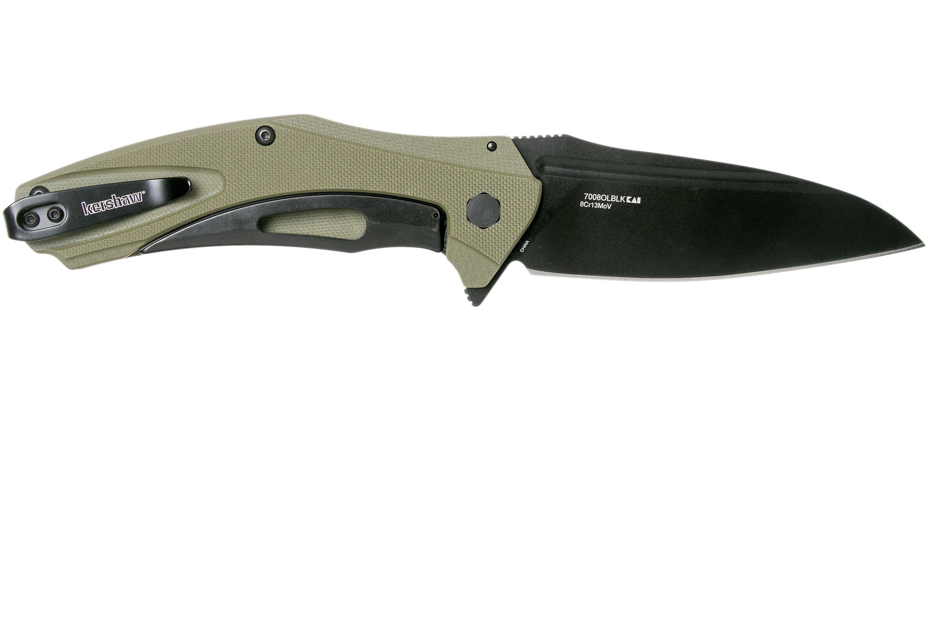 Kershaw Natrix XL 7008OLBLK pocket knife | Advantageously shopping at ...