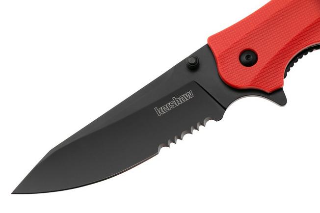 Afbeelding voor Kershaw Barricade Serrated 8650ST zakmes, reddingsmes