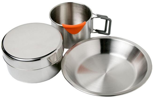 Ultimate 'Base Camp' Kit (Stainless Steel) - VALUE DEAL Camping Kettle &  Stove, Camp Equipment, Camp Cookware, Survival kit