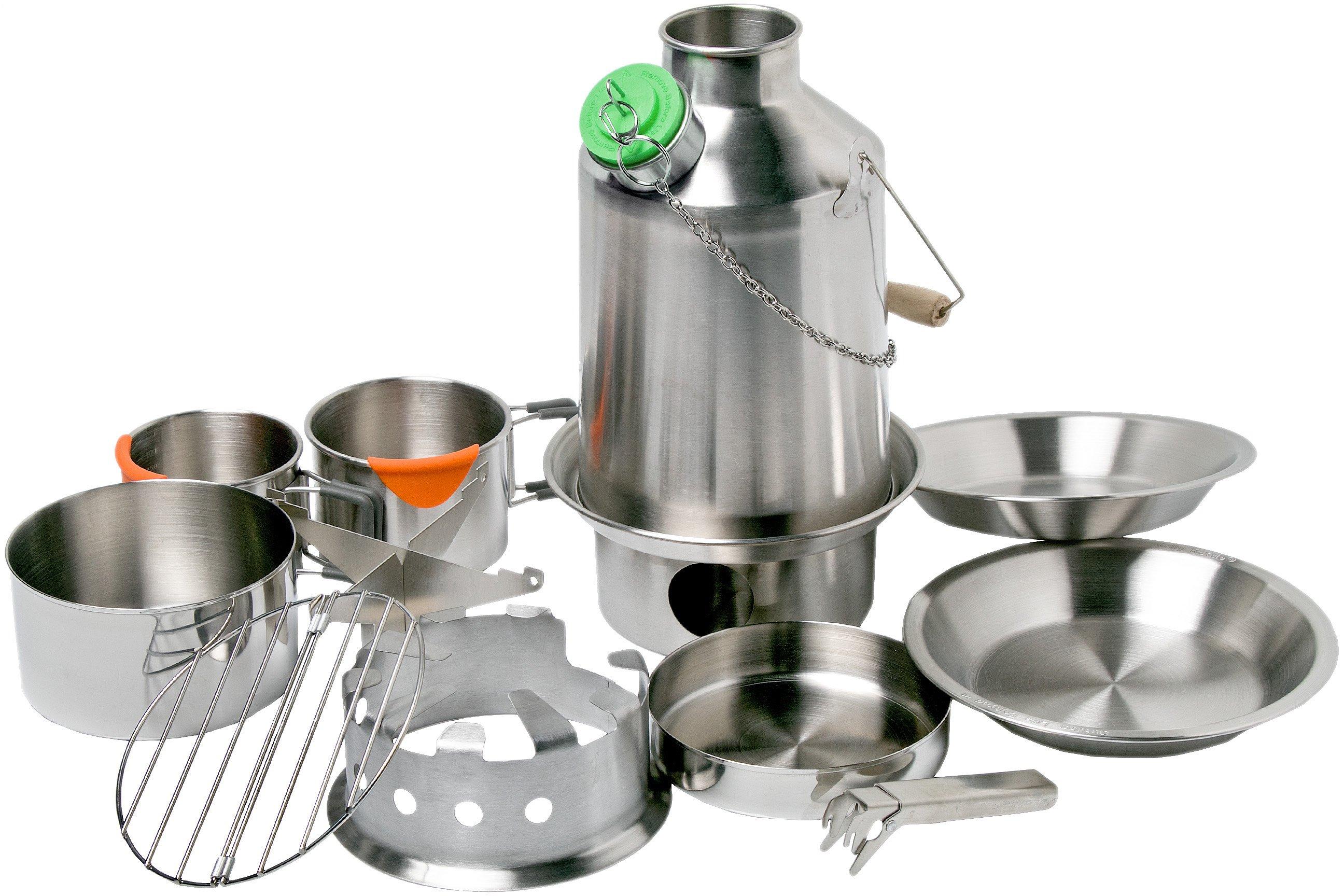 Base Camp' Kettle - SST Camping Kettle & Stove, Camp Equipment, Camp  Cookware, Survival kit