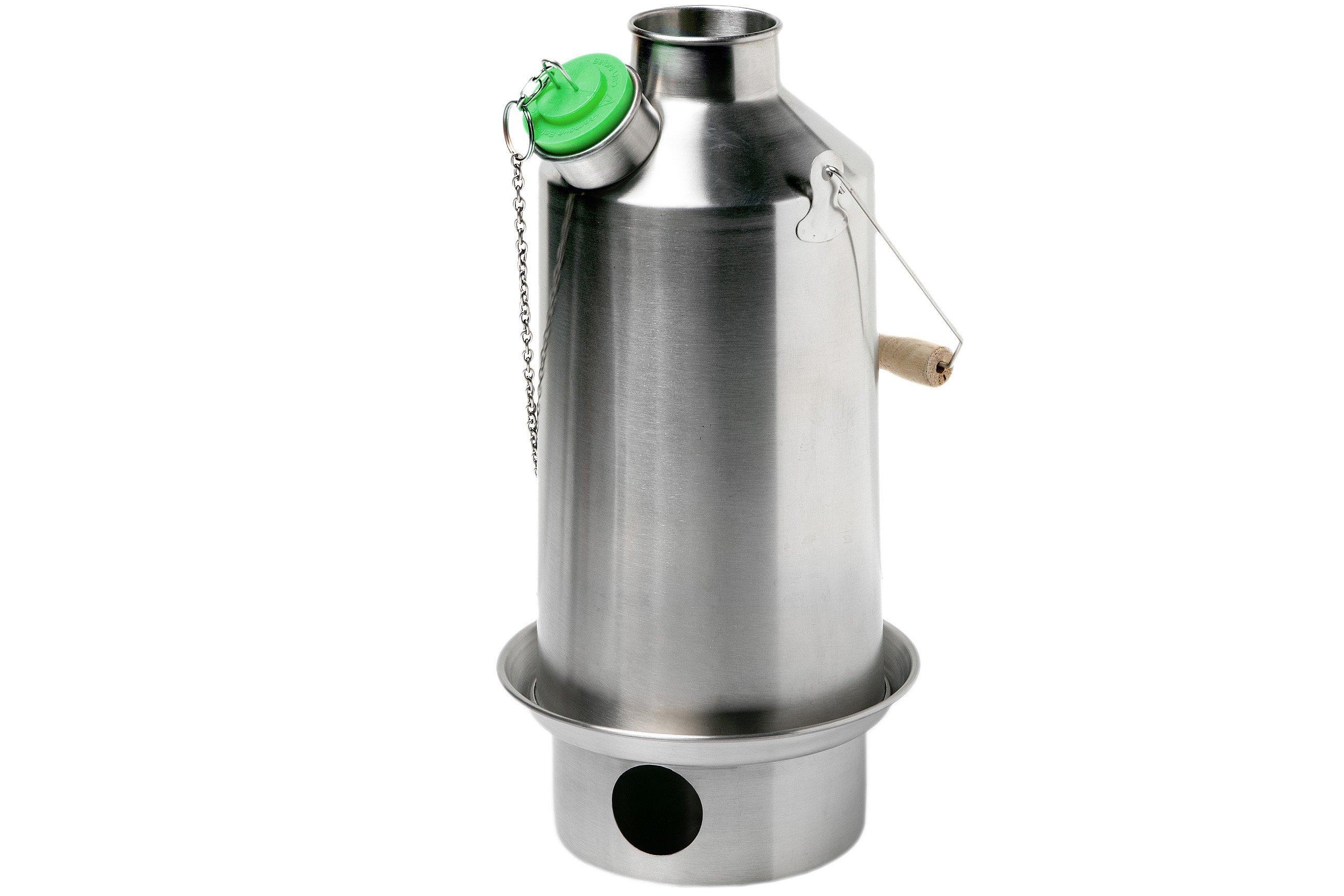 新品未使用Kelly Kettle Base Camp Kettle　1.5 L Kelly Kettle Base Camp Kettle stainless 1.6ltr | Voordelig kopen