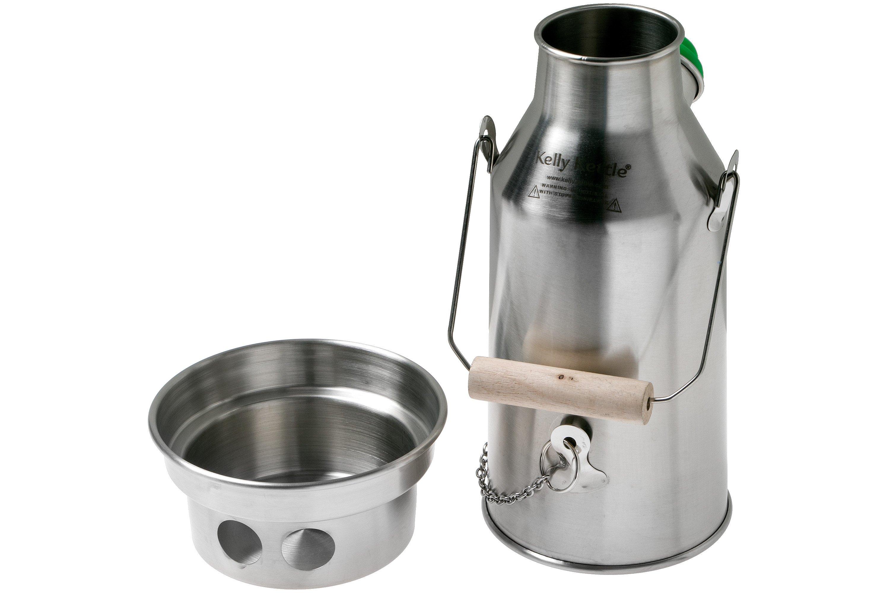 Kelly Kettle Medium Stainless Steel Scout