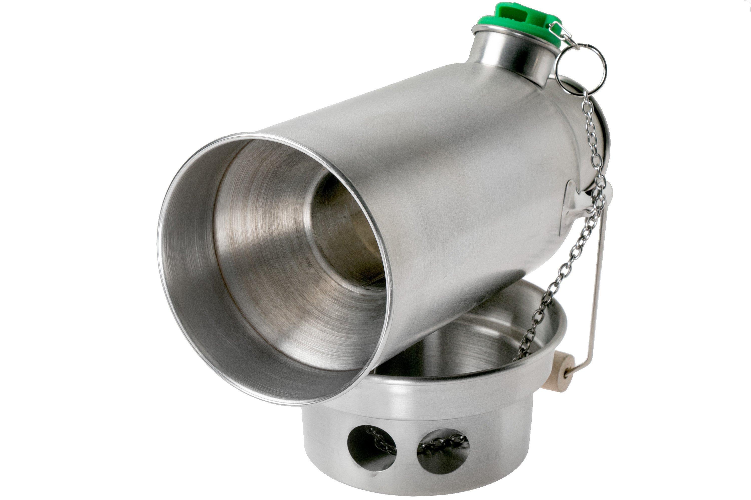 Kelly Kettle Trekker Kettle 0,6L stainless 50004 Achetez à prix