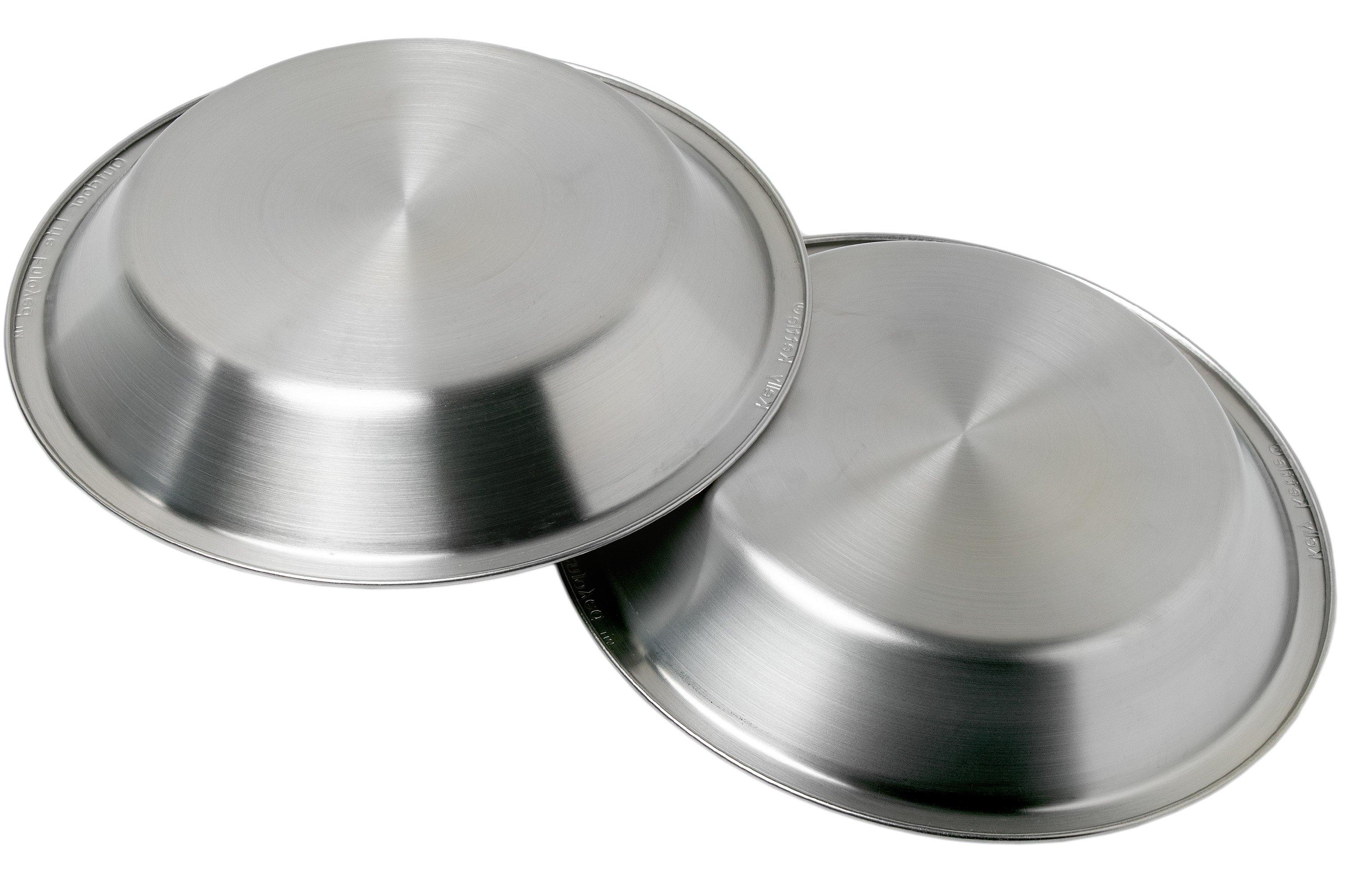 Kelly Kettle Camping Plates, 2 pieces Advantageously shopping at