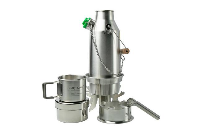 Kelly Kettle Base Camp Kettle 1.6L stainless 50001