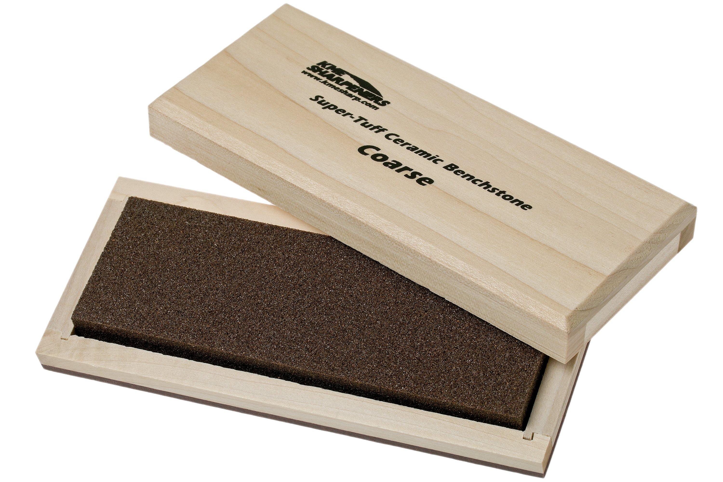 KME "SuperTuff" ceramic sharpening stone, coarse Advantageously