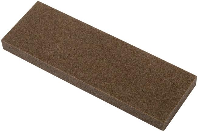 KME Sharpeners Super-Tuff Ceramic Sharpening Stone, Medium/Fine, Wooden  Case - KnifeCenter - AO-62-F