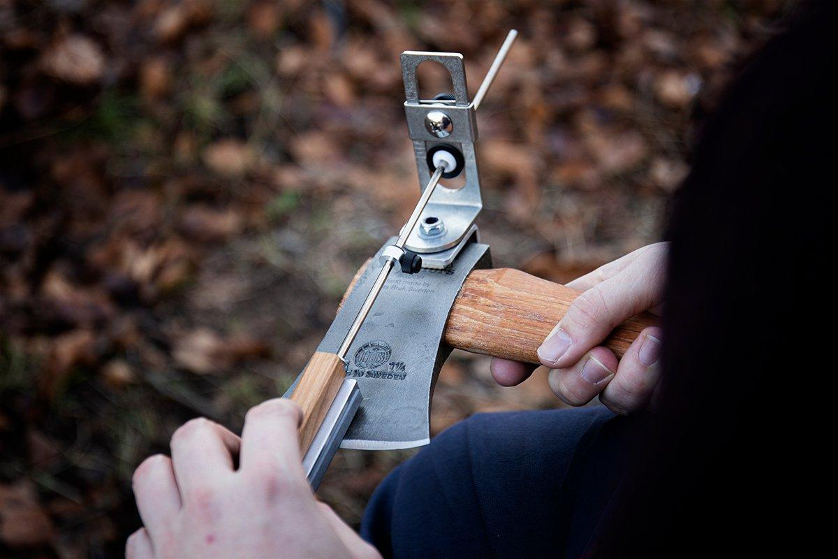 New! KME Axe Sharpening Fixture