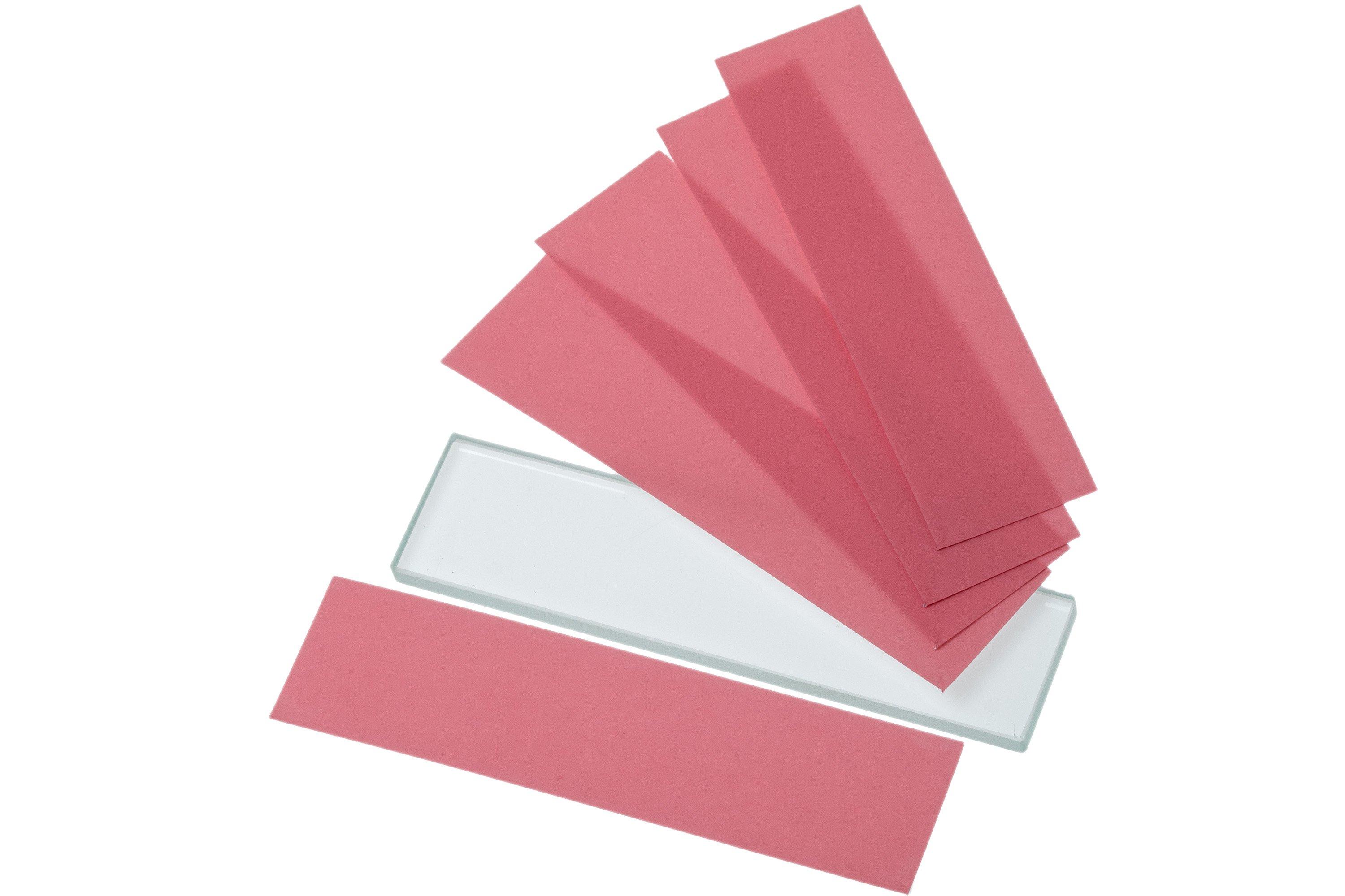 KME Diamond Lapping Film Set with glass base, 3 micron Advantageously