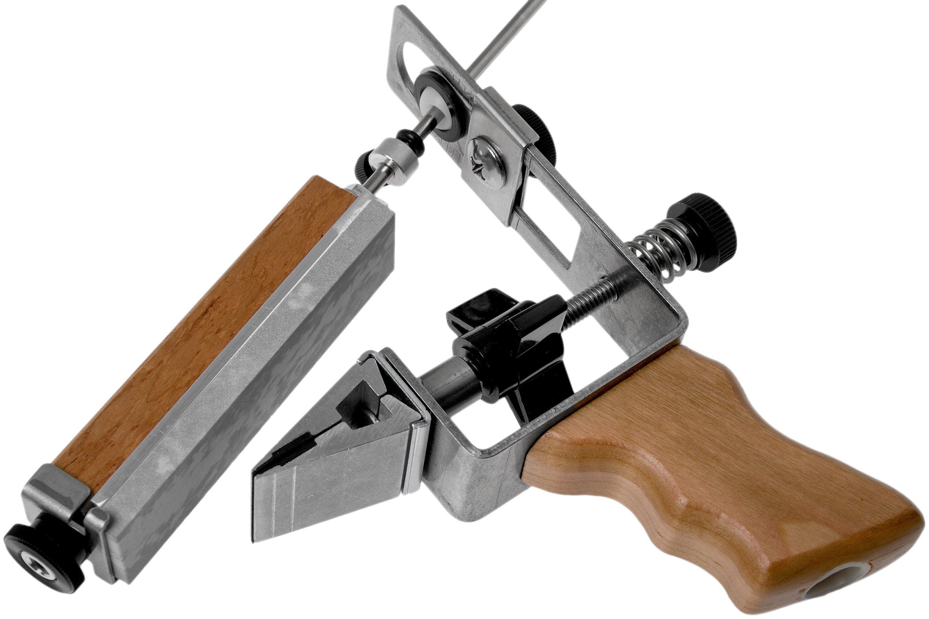 KME Sharpeners Knife Sharpening System, R.P.S.H. Combo Kit, Plastic Case