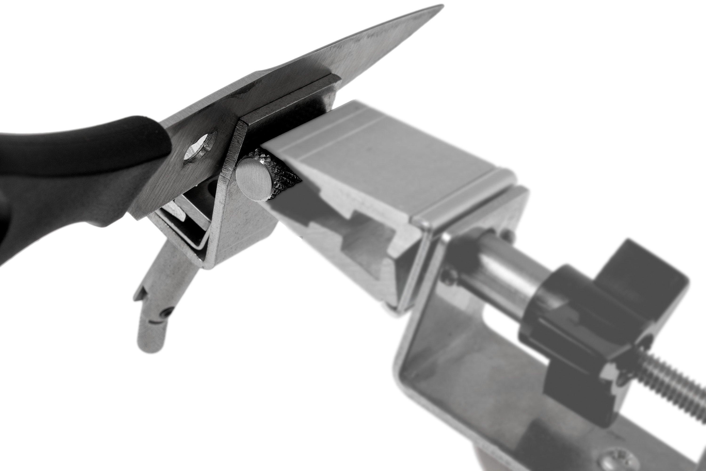 KME attachment to sharpen scissors, SCRSharpener Advantageously