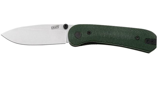 Lander Pocket Knife - Contoured Green Micarta - 14c28n – Knafs