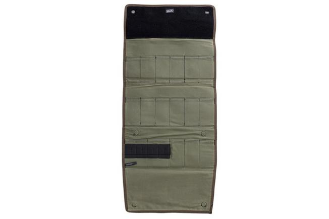 Afbeelding voor KNAFS Burrito Grande Knife Storage Roll, Guacamole Edition, KNAFS-00221 multifunctionele messentas