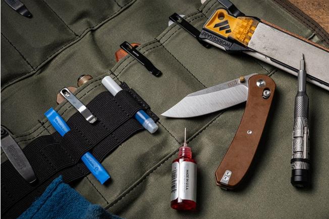 Afbeelding voor KNAFS Burrito Grande Knife Storage Roll, Guacamole Edition, KNAFS-00221 multifunctionele messentas