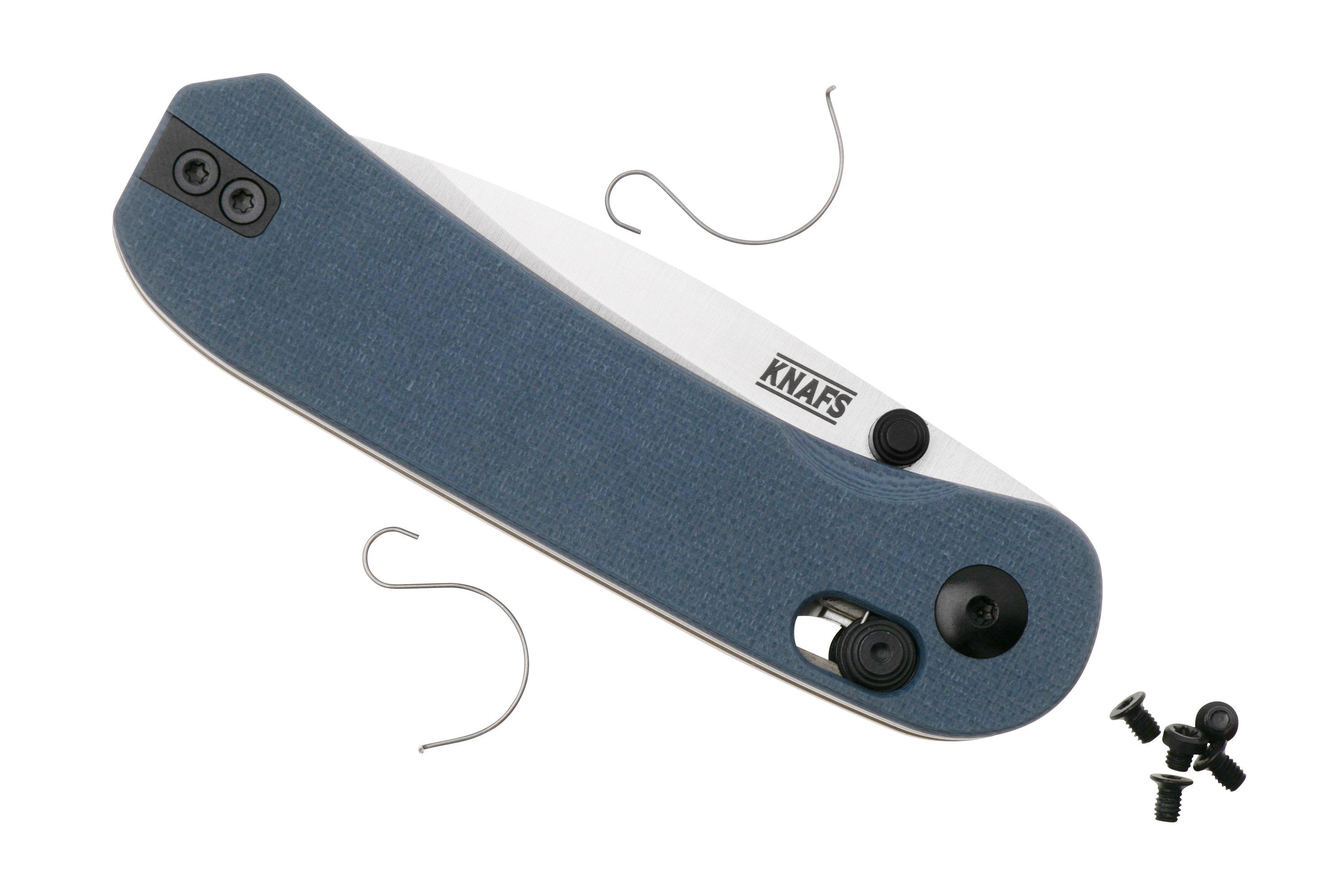 Knafs Lander 3 KNAFS-00275 Horizon Blue G10, Clutch Lock, pocket