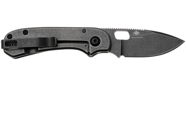 Afbeelding voor Knafs Lander 5 KNAFS-00325 Blackwashed 8CR14MoV, Black Stonewash Stainless Steel, zakmes