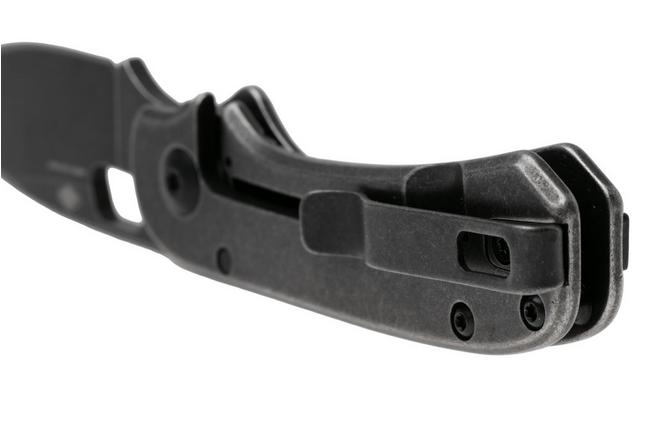 Afbeelding voor Knafs Lander 5 KNAFS-00325 Blackwashed 8CR14MoV, Black Stonewash Stainless Steel, zakmes