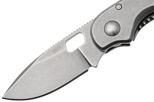 Afbeelding voor Knafs Lander 5 KNAFS-00396 Stonewashed 8CR14MoV, Gray Stonewash Stainless Steel, zakmes