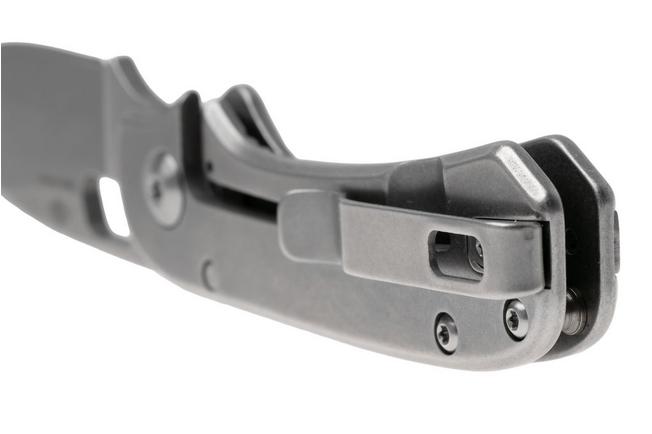 Afbeelding voor Knafs Lander 5 KNAFS-00396 Stonewashed 8CR14MoV, Gray Stonewash Stainless Steel, zakmes