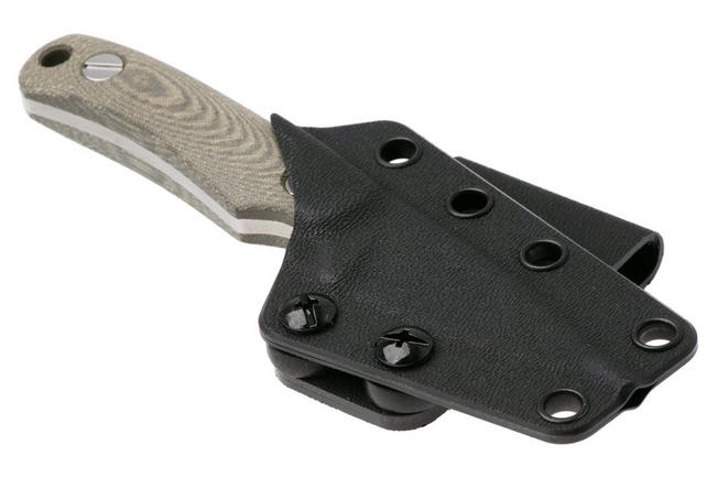 Afbeelding voor Knafs Little Lulu 00596 Stonewashed MagnaCut, Green Micarta, vaststaand mes