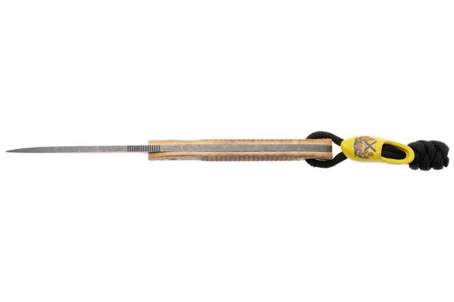 Afbeelding voor Knafs (Neder)Lander 4 Stroopwafel Scales, Knivesandtools Exclusive vaststaand mes, Ben Petersen design