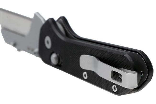 Afbeelding voor KNAFS Yuti 00625, Stonewashed Blade Holder, Black G10, utility zakmes