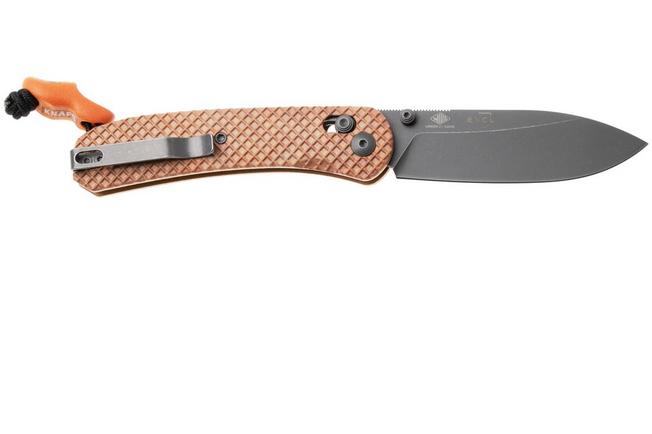 Afbeelding voor Knafs (Neder)Lander 2 KNAFS-00629 Stonewashed Moondust PVD S35VN, Stroopwafel Scales, Knivesandtools Exclusive zakmes, Ben Petersen design