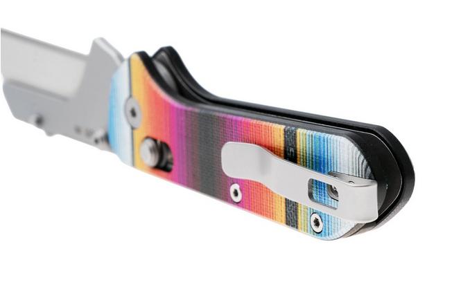 Afbeelding voor KNAFS Yuti 00657, Stonewashed Blade Holder, Mexican Blanket G10, utility zakmes