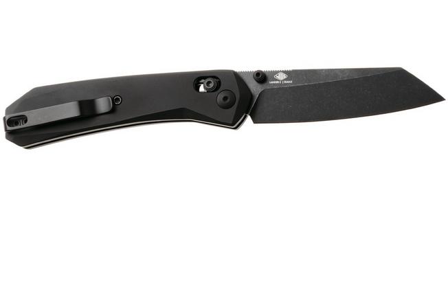 Afbeelding voor Knafs Lander 2 KNAFS-00679 Reverse Tanto Elmax, Black Aluminum, zakmes