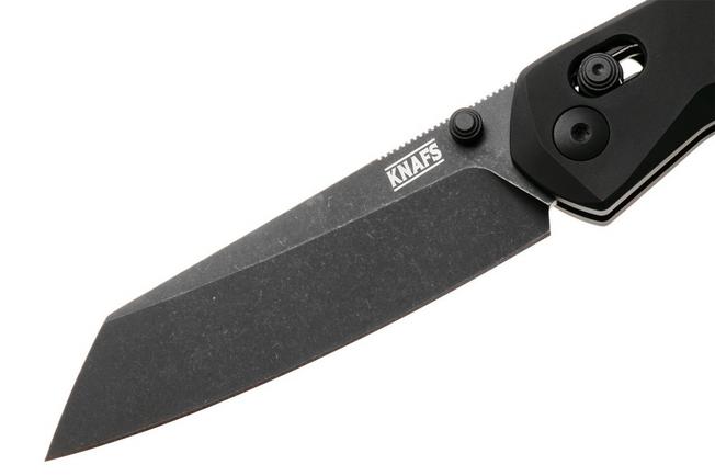 Afbeelding voor Knafs Lander 2 KNAFS-00679 Reverse Tanto Elmax, Black Aluminum, zakmes