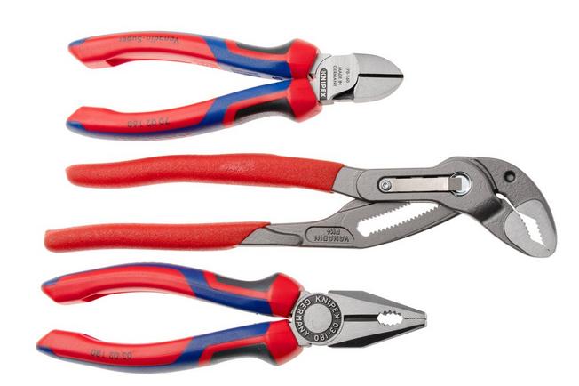 Afbeelding voor KNIPEX 002009V01 Bestsellerset, tangenset, 3-delig