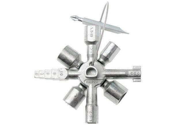 Afbeelding voor KNIPEX TwinKey 001101, schakelkastsleutel