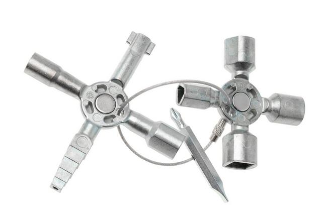 Afbeelding voor KNIPEX TwinKey 001101, schakelkastsleutel