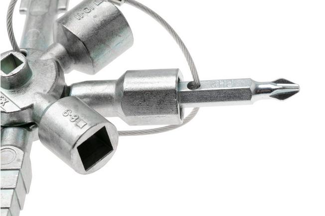 Afbeelding voor KNIPEX TwinKey 001101, schakelkastsleutel