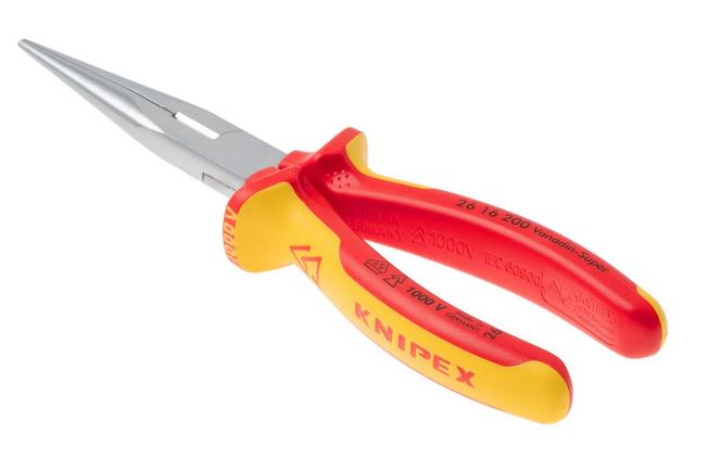 Afbeelding voor KNIPEX 2616200 VDE, telefoontang met zijsnijder, 200 mm