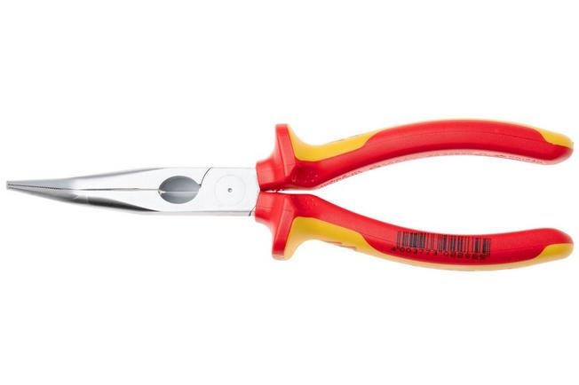Afbeelding voor KNIPEX 2626200 VDE, telefoontang 45° met zijsnijder, 200 mm