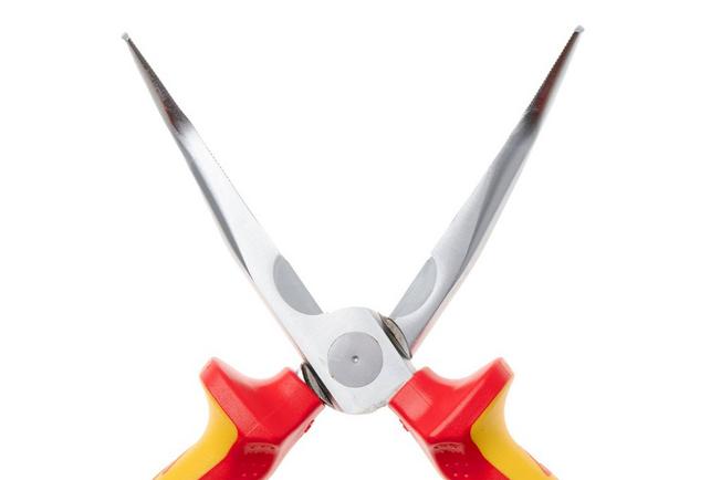 Afbeelding voor KNIPEX 2626200 VDE, telefoontang 45° met zijsnijder, 200 mm