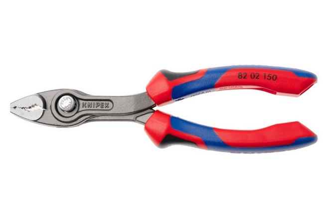 Afbeelding voor KNIPEX TwinGrip 8202150, voor- en zijgrijptang, 150 mm