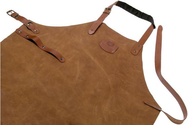 Tablier en cuir vintage