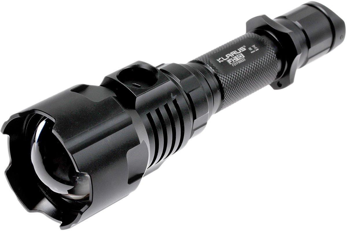 Klarus FH10 focusable torche with red and green LEDs Advantageously