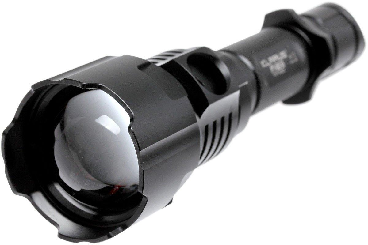 Lampe Torche LED Fox Outdoor 37-20 – Tête D'angle – Olive Drab – Avec Lentilles