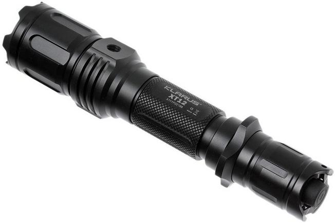 Klarus XT12 lampe de poche rechargeable  Achetez à prix avantageux chez  knivesandtools.be