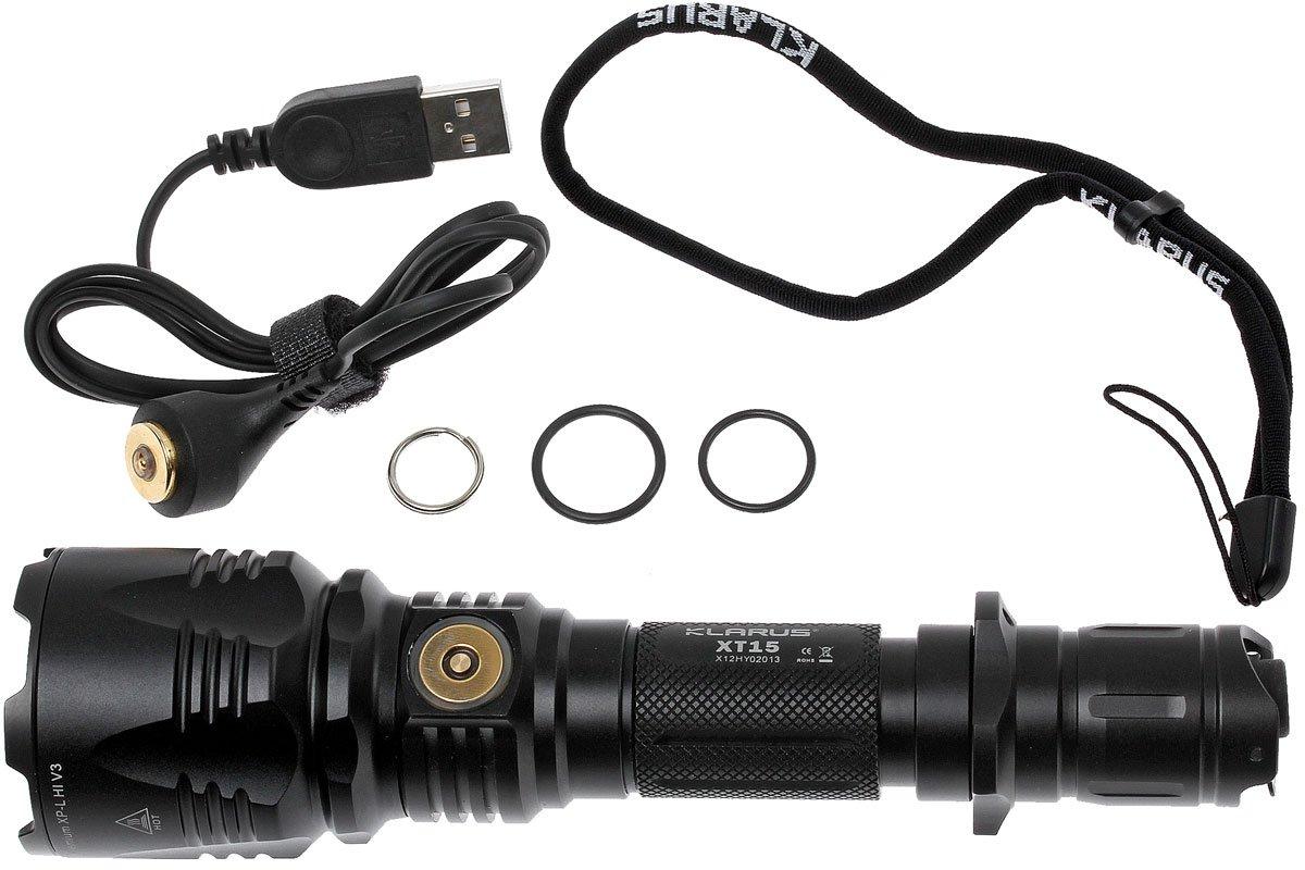 Klarus XT15 rechargeable torch Advantageously shopping at