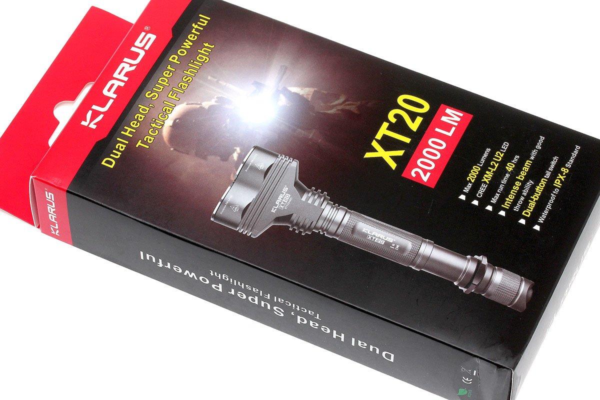 Klarus XT2C lampe de poche tactique  Achetez à prix avantageux chez  knivesandtools.be