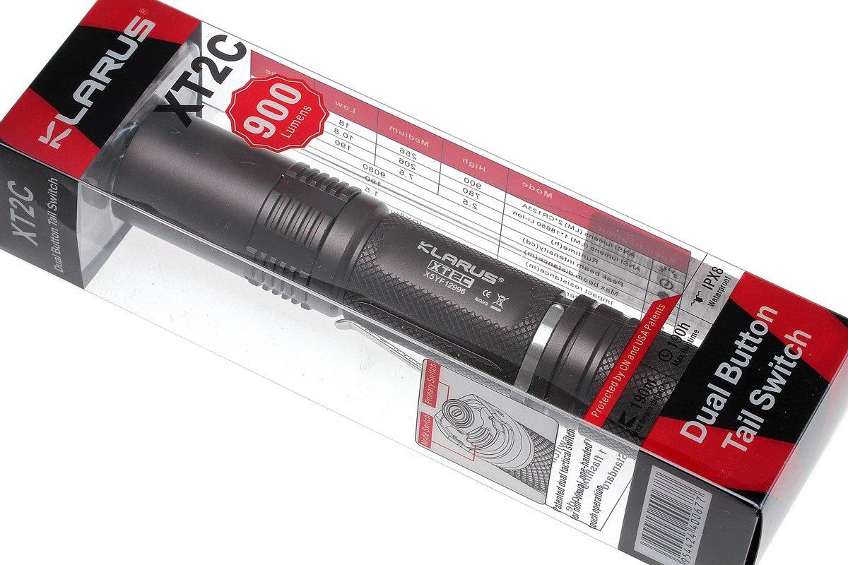 Klarus XT20 lampe de poche tactique  Achetez à prix avantageux chez  knivesandtools.be