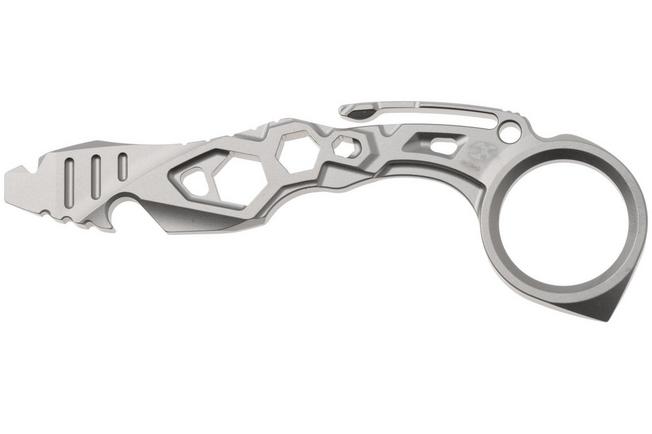Immagine per Kansept EDC Tool PryMate G008A1 Plain Titanium, piede di porco multiuso, design di Sebastian Irawan