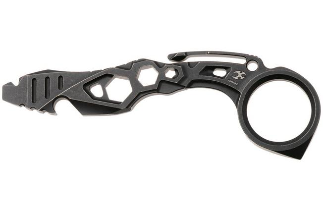Immagine per Kansept EDC Tool PryMate G008A2 Blackwash Titanium, piede di porco multiuso, design di Sebastian Irawan