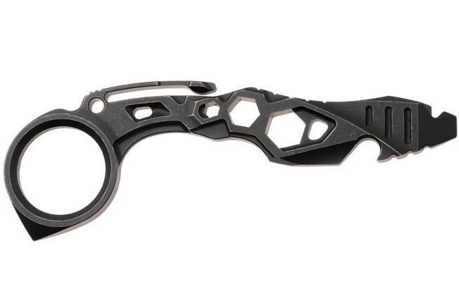 Immagine per Kansept EDC Tool PryMate G008A2 Blackwash Titanium, piede di porco multiuso, design di Sebastian Irawan