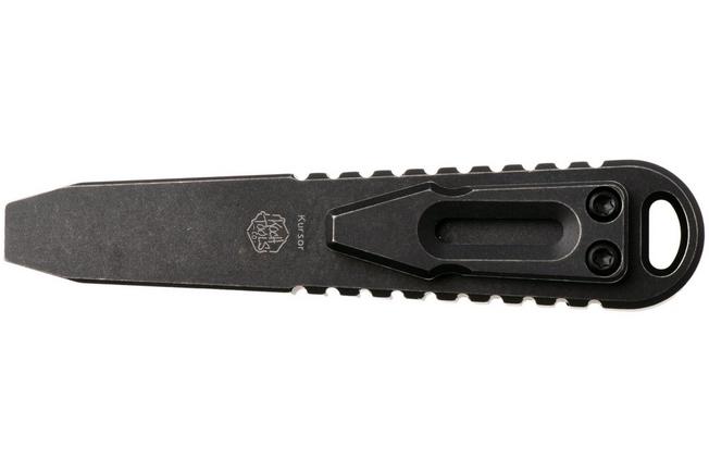 Immagine per Kansept Kursor G015C2 Blackwash Titanium, Black G10 Inlay, piede di  porco, design di Justin Koch