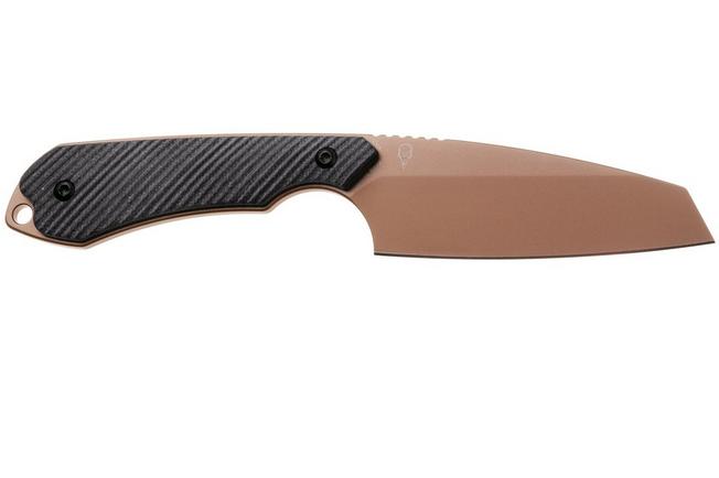 Afbeelding voor Kansept Valk G019A1 Rose Gold Nitro V, Black G10 vaststaand mes, Greg Schob design